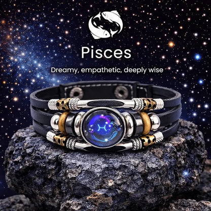 Astrolumina™ zodiac glow bracelet